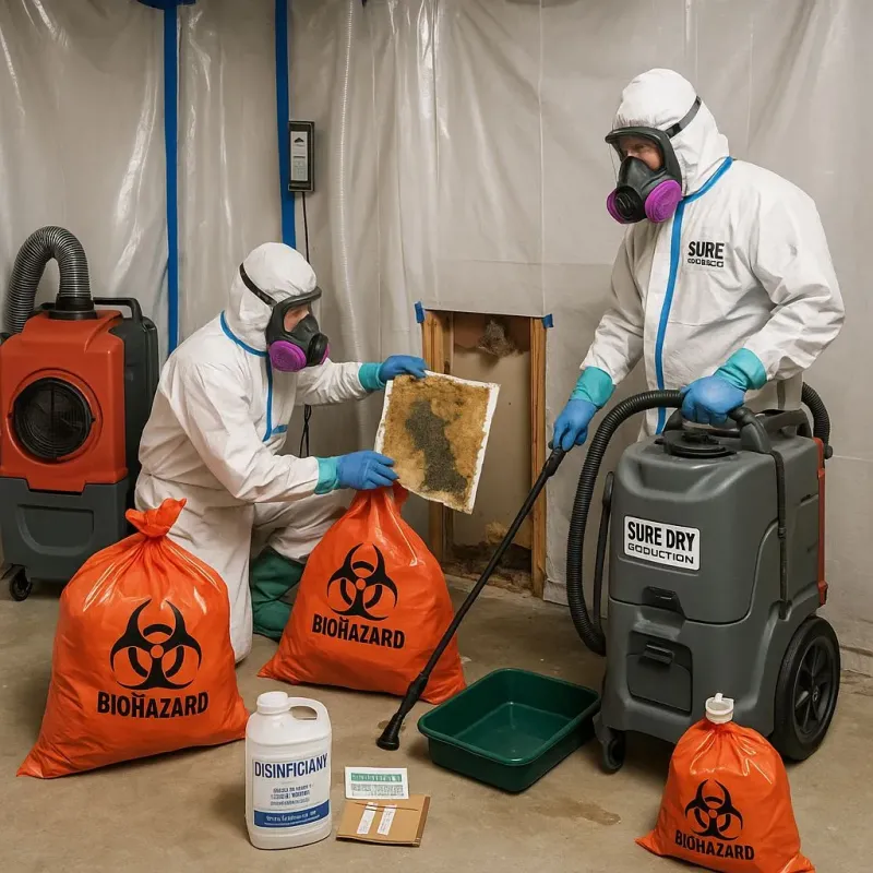 Contaminated Water Handling Protocols process in Leadwood, MO